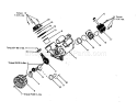 Motor Assy Diagram and Parts List for 919165611  Craftsman Compressor