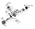 Pump Assy Diagram and Parts List for 919165612  Craftsman Compressor