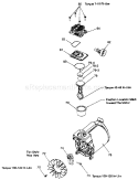 Pump Parts Diagram and Parts List for 919167210  Craftsman Compressor