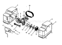 Pump Assy Diagram and Parts List for 919167241  Craftsman Compressor