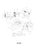 Air Compressor Diagram Diagram and Parts List for 919167300  Craftsman Compressor