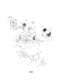 Page A Diagram and Parts List for 919167301  Craftsman Compressor