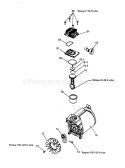 Pump Assy Diagram and Parts List for 919167342  Craftsman Compressor