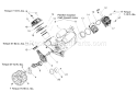 Page B Diagram and Parts List for 919167780  Craftsman Compressor