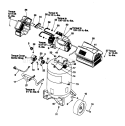 Compressor Diagram and Parts List for 919167783  Craftsman Compressor