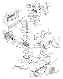 Page A Diagram and Parts List for 919174212  Craftsman Compressor