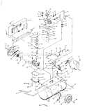 Page A Diagram and Parts List for 919174360  Craftsman Compressor