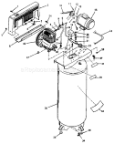 Part Location Diagram of SS-1525-CD Craftsman Washer