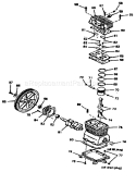 Page B Diagram and Parts List for 919175960  Craftsman Compressor