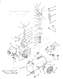 Page A Diagram and Parts List for 919176050  Craftsman Compressor