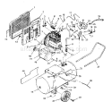 Page A Diagram and Parts List for 919176820  Craftsman Compressor