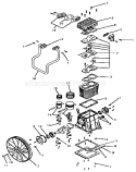 Compressor Pump Diagram Diagram and Parts List for 919177151  Craftsman Compressor