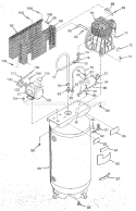 Page C Diagram and Parts List for 919177350  Craftsman Compressor
