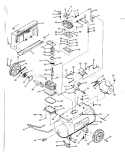 Air Compressor Diagram and Parts List for 919177540  Craftsman Compressor