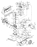 Unit Parts Diagram and Parts List for 919177551  Craftsman Compressor