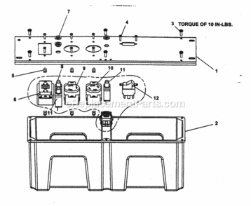 Page D Diagram and Parts List for 919670070  Craftsman Generator