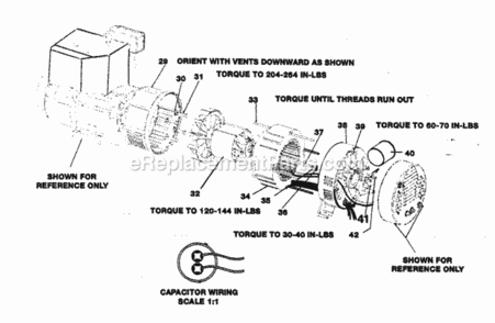 Page B Diagram and Parts List for 919679470  Craftsman Generator