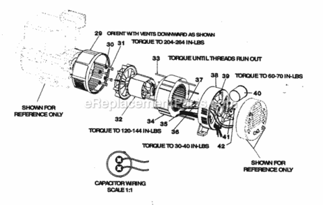 Part Location Diagram of GS-0592 Craftsman Capacitor