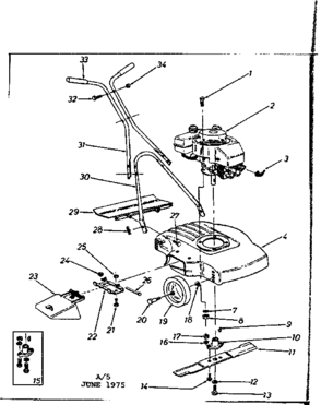 Part Location Diagram of 711-0555 Craftsman Pivot pin