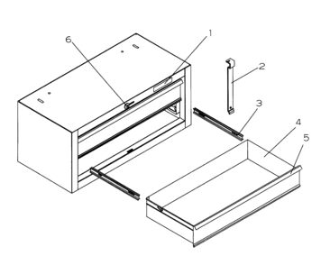 Tool Chest Diagram and Parts List for 706598891  Craftsman Tool Stand & Cart