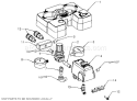Handle Assy Diagram and Parts List for 92116473  Craftsman Compressor