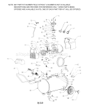 Air Compressor Diagram and Parts List for 921166430  Craftsman Compressor