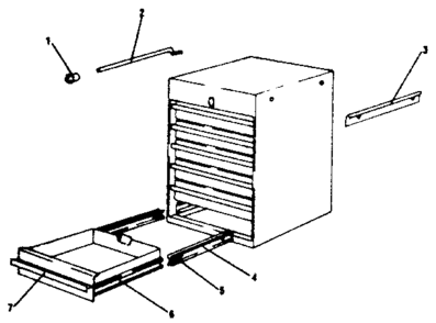 Part Location Diagram of T-13649 Craftsman Rod