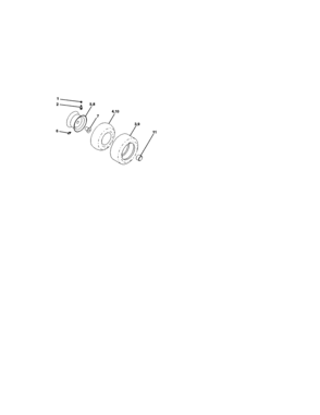 Wheels And Tires Diagram and Parts List for 917272064  Craftsman Lawn Tractor