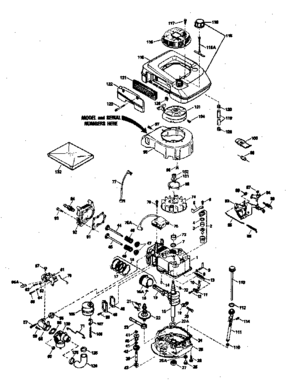 Part Location Diagram of 35509 Tecumseh Cover, Air cleaner