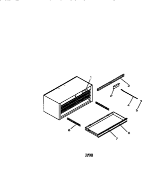 Unit Parts Diagram and Parts List for 706652261  Craftsman Tool Stand & Cart