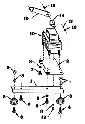 Part Location Diagram of 26195 Craftsman Brace