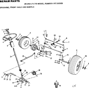 Part Location Diagram of 4479R Craftsman Tube