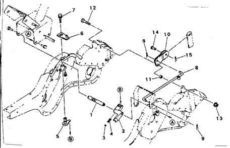 Shift Mechanism Crt/srt Diagram and Parts List for 636299950  Craftsman Engine