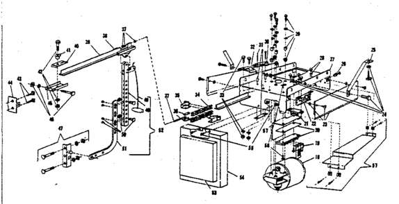 Part Location Diagram of 5861 Generac DISPLAY SHELL - BISQUE (INCLUD