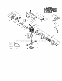 Cylinder / Crankshaft / Crankcase Diagram and Parts List for 944411364  Craftsman Chainsaw