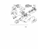 Chassis / Chain / Bar Diagram and Parts List for 944411371  Craftsman Chainsaw
