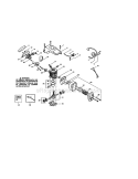 Cylinder Diagram and Parts List for 944411420  Craftsman Chainsaw