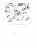 Chain / Bar / Fan Housing Diagram and Parts List for 944411422  Craftsman Chainsaw