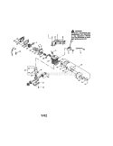 Crankcase / Crankshaft Diagram and Parts List for 944411461  Craftsman Chainsaw
