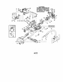 Chain / Bar / Chassis / Handle Diagram and Parts List for 944414370  Craftsman Chainsaw