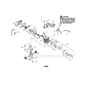 Shield / Cylinder / Crankshaft Diagram and Parts List for 944414460  Craftsman Chainsaw