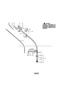 Part Location Diagram of 71-85813 Craftsman Cutting Head Assembly
