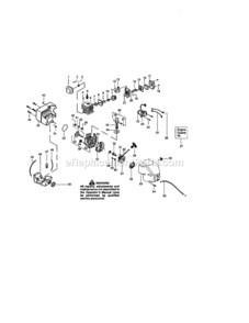Page B Diagram and Parts List for 944511470  Craftsman Trimmer