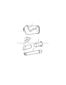 Page C Diagram and Parts List for 944515743  Craftsman Leaf Blower / Vacuum
