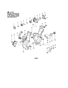 Page A Diagram and Parts List for 944517741  Craftsman Leaf Blower / Vacuum
