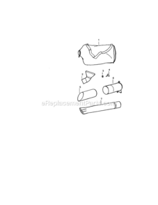 Page D Diagram and Parts List for 944517741  Craftsman Leaf Blower / Vacuum