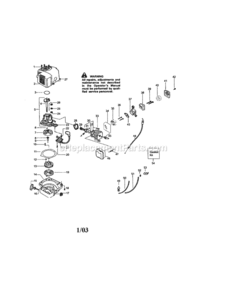 Part Location Diagram of 530056283 Craftsman Warning Decal
