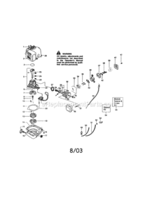 Page A Diagram and Parts List for 944518323  Craftsman Hedge Trimmer
