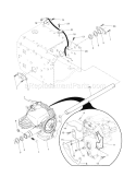 Drive Diagram and Parts List for 944527700  Craftsman Snow Blower