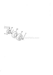 Page F Diagram and Parts List for 944609040  Craftsman Lawn Tractor